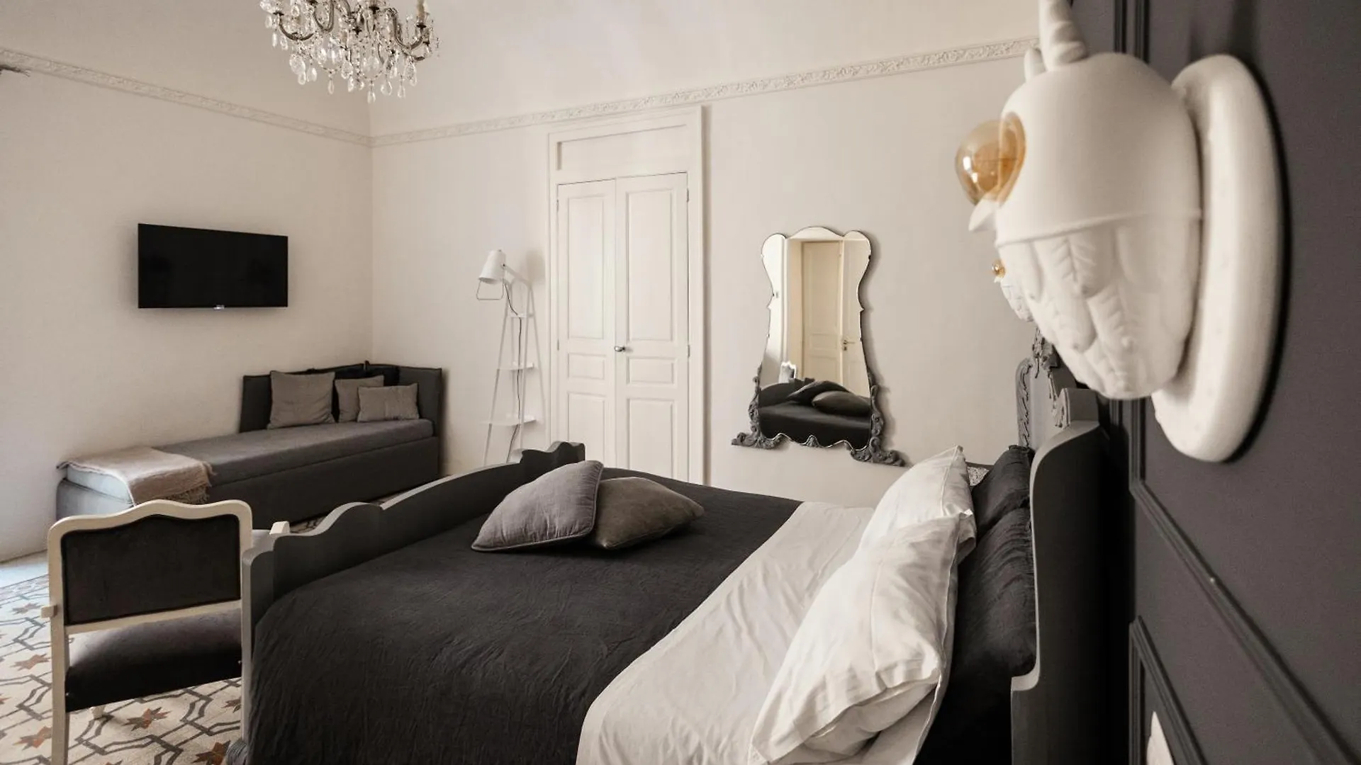 *** Nocleg ze śniadaniem Bed and Breakfast Bianko EcoChic Enna Włochy